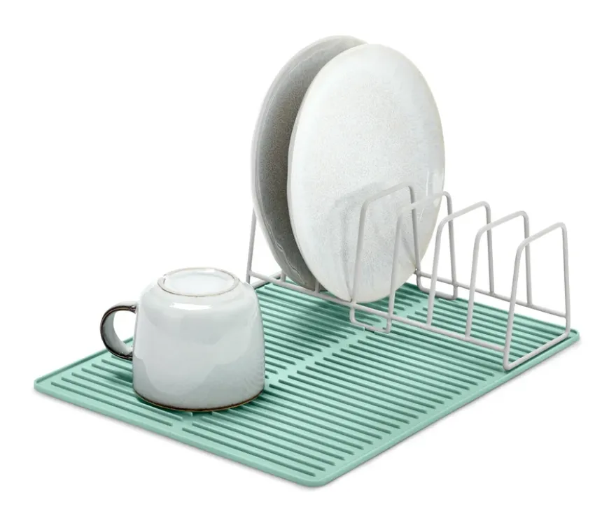 Abtropfgestell mit Silikonmatte