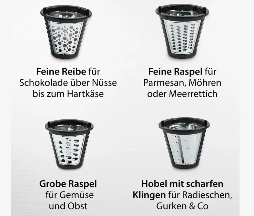 ADE Elektrische Reibe »KA1802«