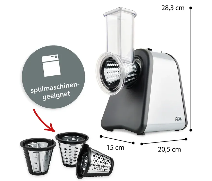 ADE Elektrische Reibe »KA1802«