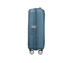American Tourister Hartschalen-Koffer »Soundbox« Spinner, klein, stone blue
