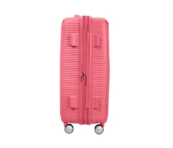 American Tourister Hartschalen-Koffer »Soundbox« Spinner, mittel, sun kissed coral