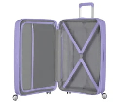 American Tourister Hartschalen-Koffer »Soundbox« Spinner, mittel, lavender