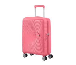 American Tourister Hartschalen-Koffer »Soundbox« Spinner, klein, sun kissed coral