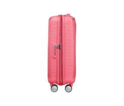 American Tourister Hartschalen-Koffer »Soundbox« Spinner, klein, sun kissed coral