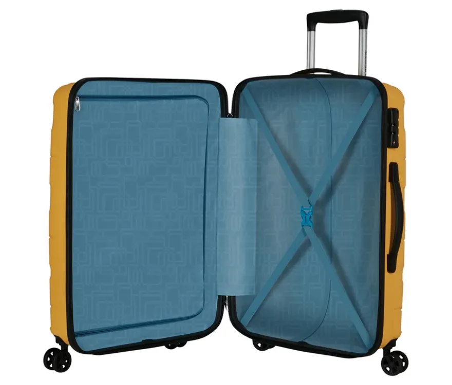 American Tourister »Jetdriver 3.0«, mittel, banana cream
