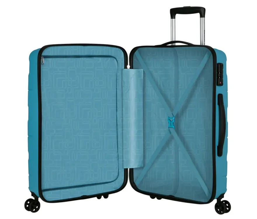 American Tourister »Jetdriver 3.0«, mittel, light blue