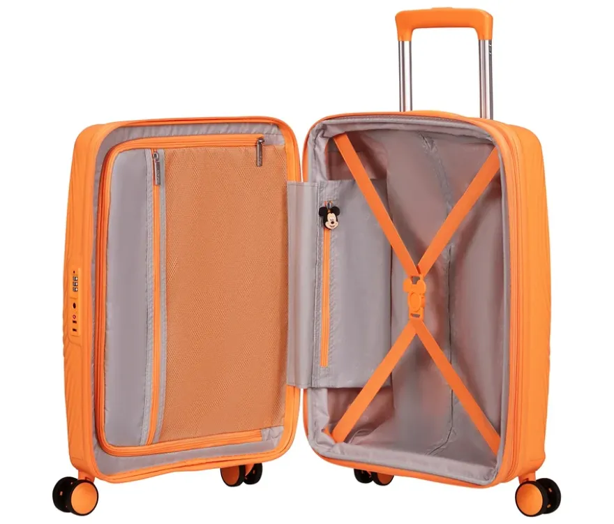 American Tourister Mickey Magic Trolley, orange