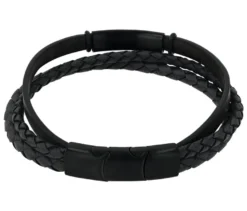 Amor Edelstahl Armschmuck »Leder« für Herren