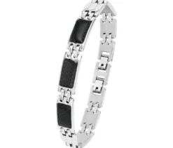 Amor Edelstahl Herren-Armschmuck »Carbon«
