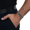 Amor Edelstahl Herren-Armschmuck »Kautschuk«