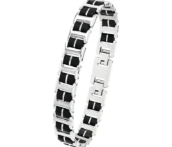 Amor Edelstahl Herren-Armschmuck »Kautschuk«