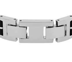 Amor Edelstahl Herren-Armschmuck »Kautschuk«