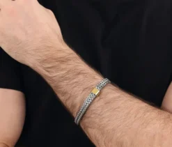 Amor Edelstahl Herren-Armschmuck »IP Gold«
