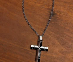 Amor Unisex-Halsschmuck mit Kreuz-Anhänger