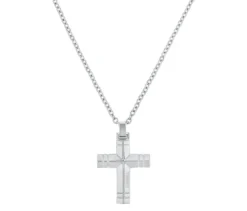 Amor Unisex-Halsschmuck mit Kreuz-Anhänger