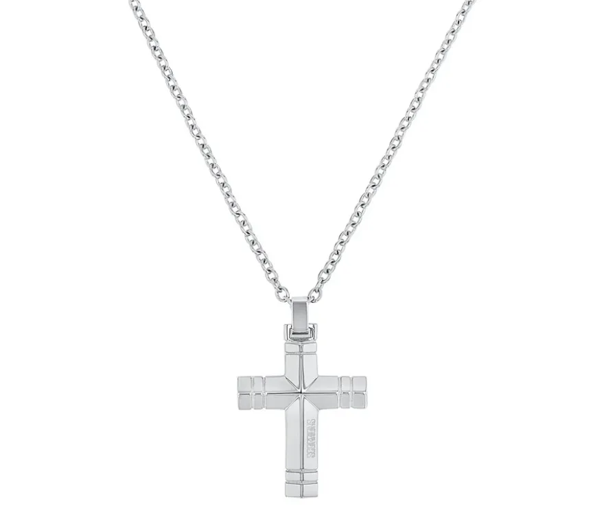 Amor Unisex-Halsschmuck mit Kreuz-Anhänger