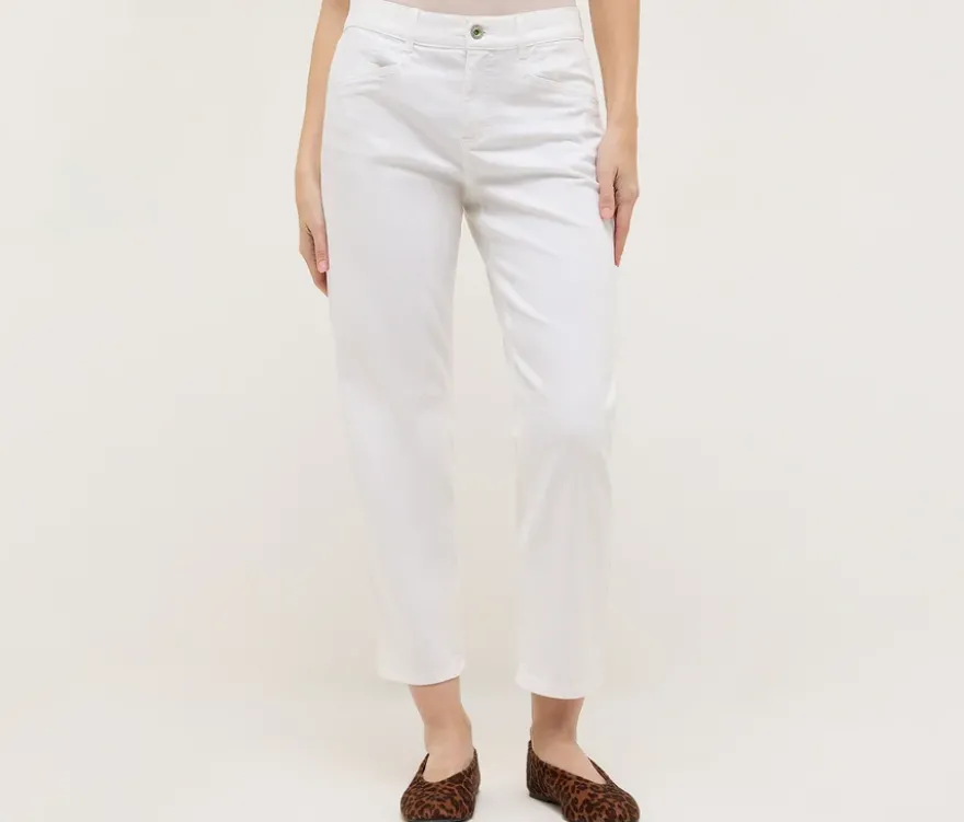 Angels Denim »Evy Cool« O-Shape, weiß