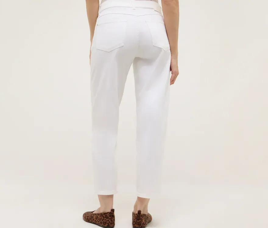 Angels Denim »Evy Cool« O-Shape, weiß