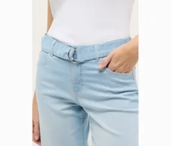 Angels Denim »Linn City« cropped, bleached blue