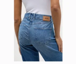 Angels Jeans »Linn« Culotte Fransen, light blue