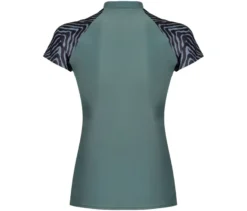 arena Damen-UV-Schutz-Rash-Allover-Kurzarm-Schwimmshirt