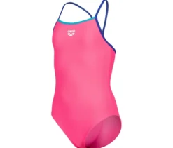 arena Feel Kinder-Badeanzug »Light Drop Back Solid«, rosa