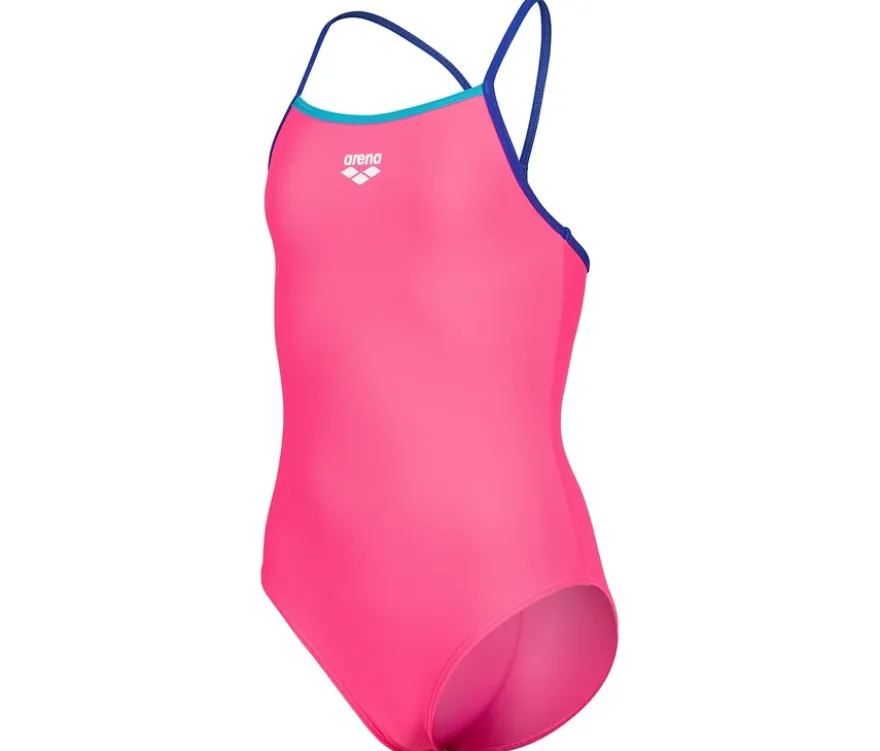 arena Feel Kinder-Badeanzug »Light Drop Back Solid«, rosa