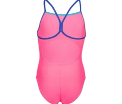 arena Feel Kinder-Badeanzug »Light Drop Back Solid«, rosa