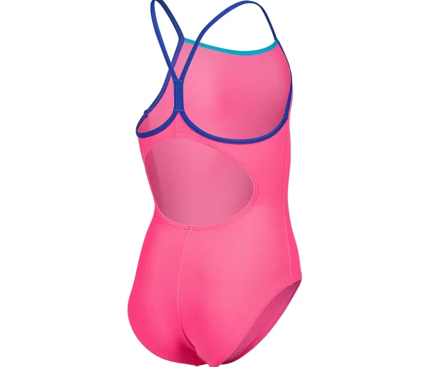 arena Feel Kinder-Badeanzug »Light Drop Back Solid«, rosa