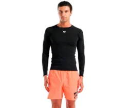 arena Herren-UV-Schutz-Rash-Allover-Langarm-Schwimmshirt