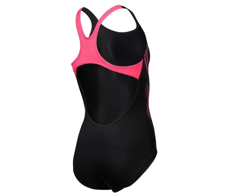 arena Performance Kinder-Badeanzug Poseidonia Swim Pro Back, schwarz