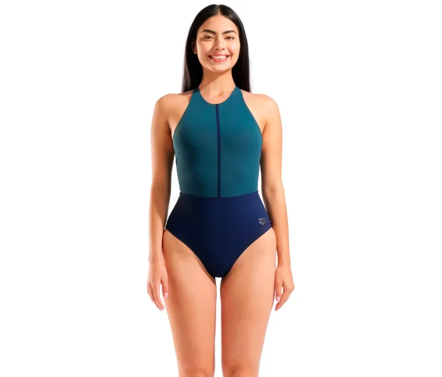arena Shapewear Damen-Badeanzug Silvia B-Cup Cross Back