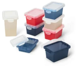 8 Aufbewahrungsboxen