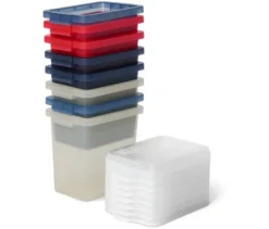 8 Aufbewahrungsboxen