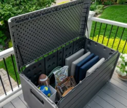 Aufbewahrungsbox, 625 l, graubraun