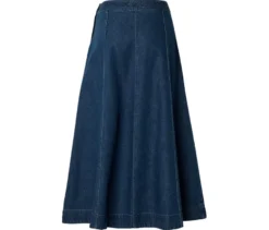Ausgestellter Jeansrock