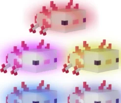 Axolotl MINECRAFT LED-Licht