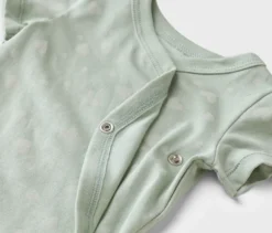 5 Baby-Bodys mit Mitwachsfunktion, Herzen