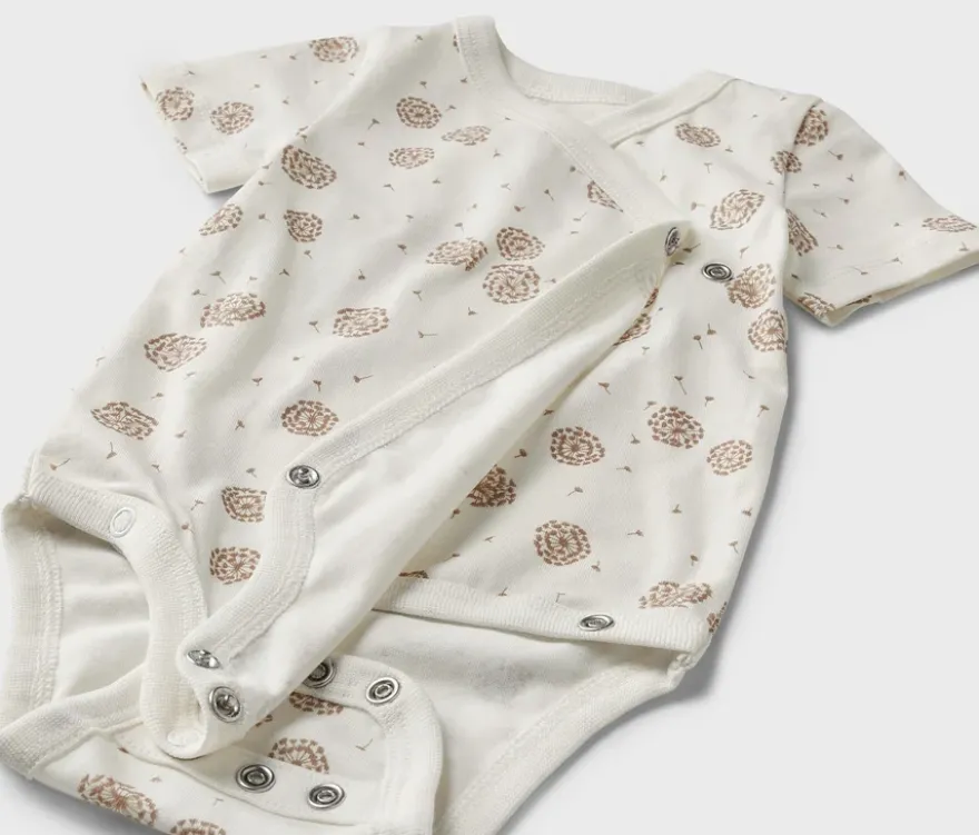 5 Baby-Bodys mit Mitwachsfunktion