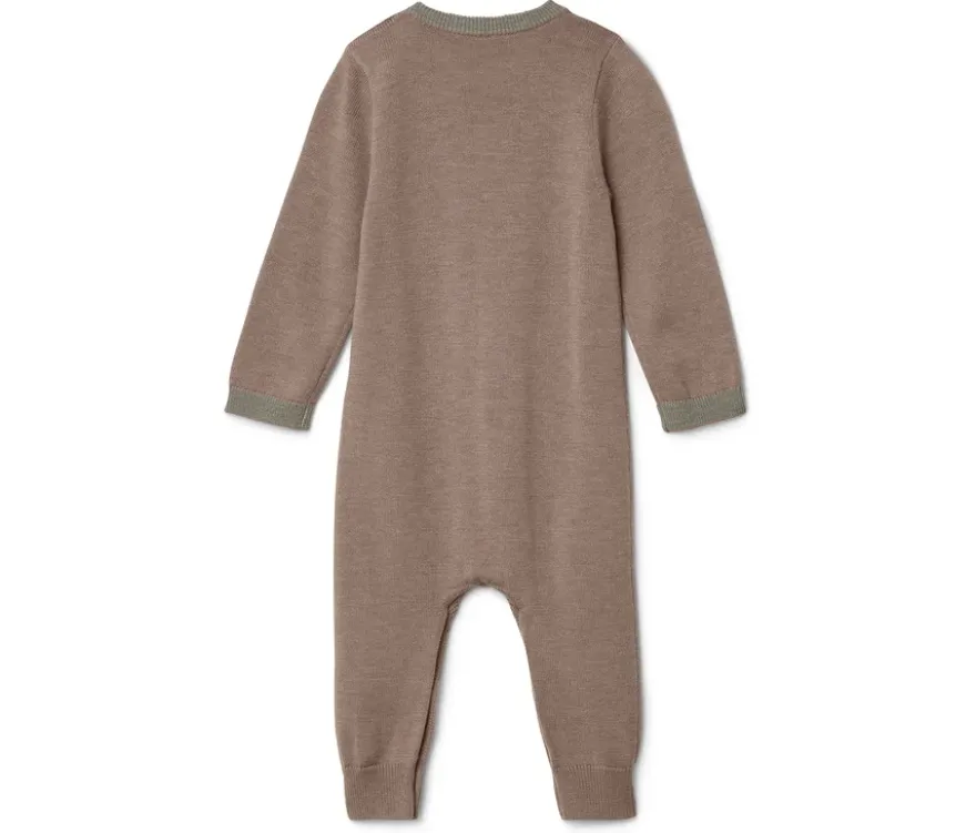 Baby-Einteiler mit Wolle