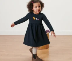 Baby Jerseykleid, blau