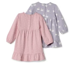 2 Baby-Jerseykleider