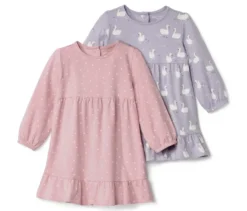 2 Baby-Jerseykleider