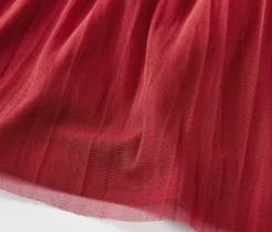 Baby-Jersey-Kleid mit Tüll
