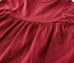 Baby-Jersey-Kleid mit Tüll