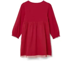 Baby-Jersey-Kleid mit Tüll