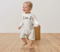 Baby-Latzhose, kurz