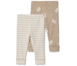 2 Baby-Mitwachs-Leggings
