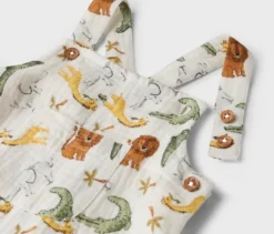 Baby-Musselin-Latzhose