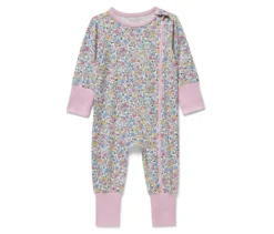 Baby-Pyjama, geblümt